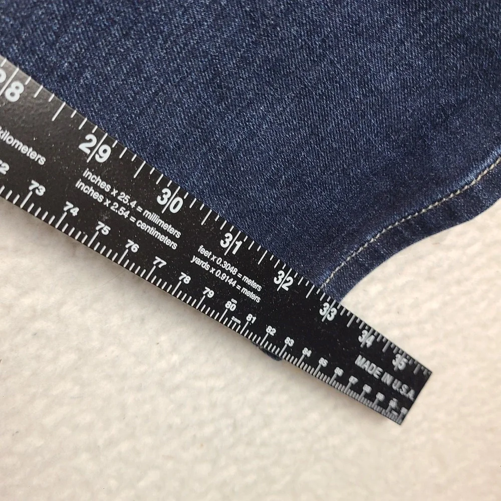 Joe's‎ Jeans Mens 36x34 Blue Slim Straight Dark Wash ABBA Denim TM8ABA8215